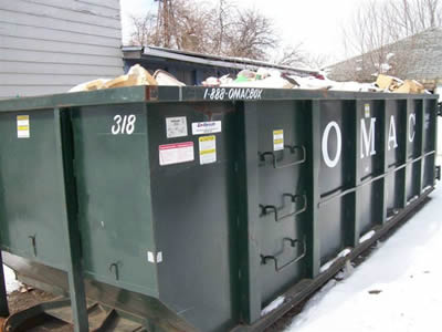 OMAC-30yd-dumpster-full